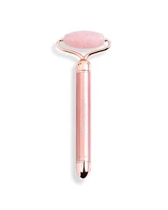 Teaology Rose Quartz Vibrating Face Roller